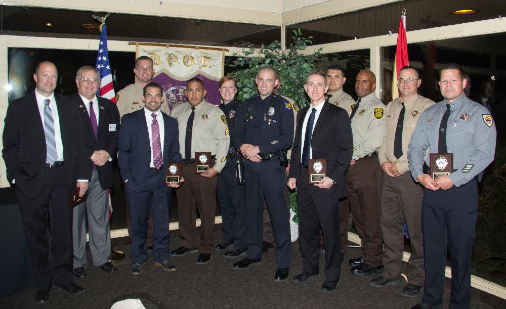 Our Lodge recognized these brave men and women of Law Enforcement on November 9th 2017. 