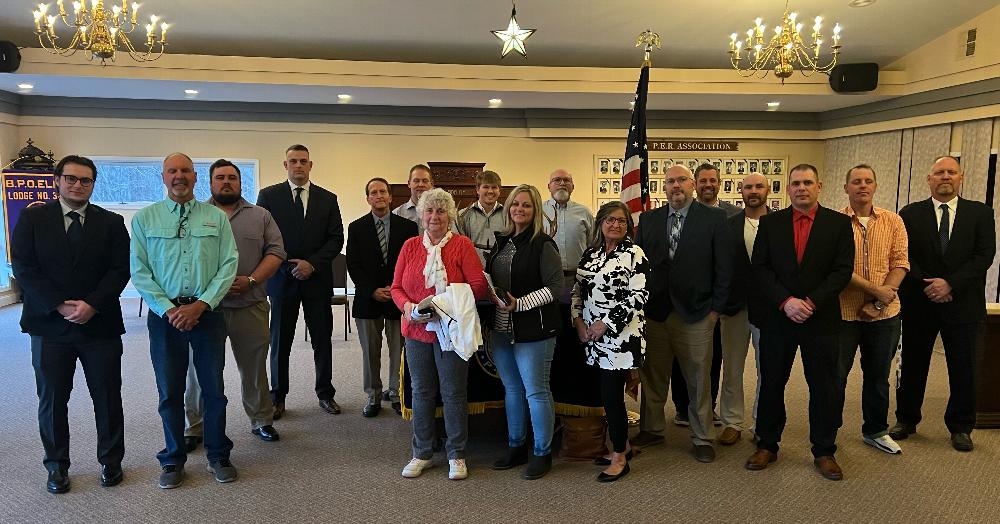 Port Huron Elks Lodge 343 held its first initiation of the 2022-2023 term on Monday, April 11th as 17 new members were initiated into our Fraternal Order.  Congratulations and welcome to all of our new Elk Members.