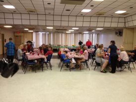 2012 Youth Camp family dinner.  The Hampton Elks Lodge had a very successful turn out for 2012's Youth Camp Applications.  Total of 13 Youth were sponsored by the lodge and sent to the VA Youth Camp in Millboro VA. We had a rough start to our journey with inclimate weather and forest fires, but this group was not to be deterred!  To honor our families the Youth Committee held a dinner celebration with an award ceremony to follow.  Thanks goes to all those who donated, fundraising participators, our campers and families, Chris Demery for heading the Committe as well as to Linda Emery and Betsy Bulluss who are part of the Youth Committee.