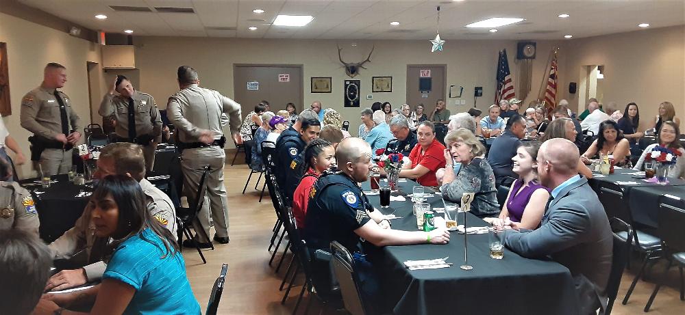 Tucson Lodge #385 First Responders Appreciation Event.  September 22, 2021.  4 Law Enforcement and 3 Fire Fighters were honored this evening. 