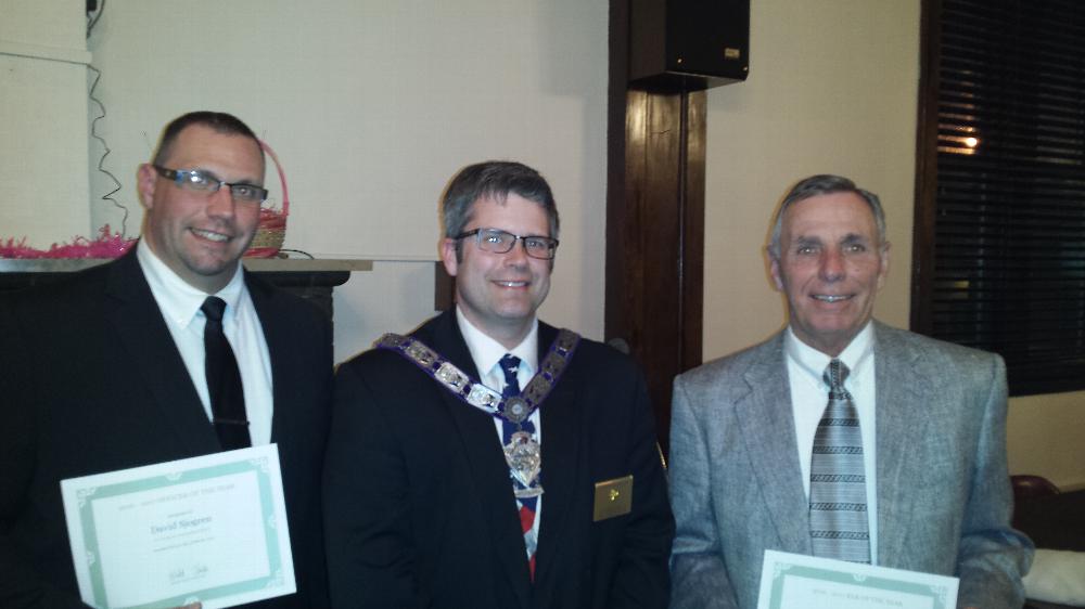 Officer of the Year Dave Sjogren
ER Mitch Routh
Elk of the Year Mike Fenhouse