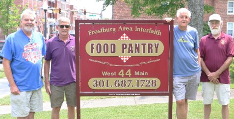 Frostburg Food Pantry Donation 
Rob Rephan
Bill DeVore
Joe Keating
Joe Davis