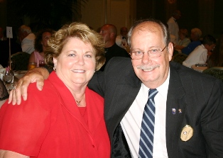 Trustee Jerry Stoner and wife Roxy at the 2007 State Convention 2007