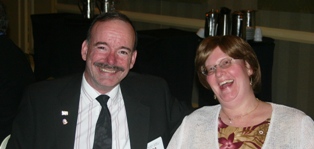 PDDGER and Trustee Russ Abell and wife Kim at the State Convention 2008