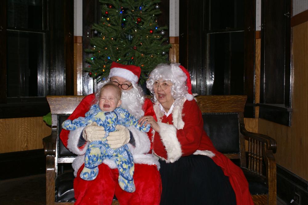 2014 Pictures with Santa and Mrs Claus