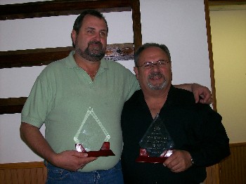 <B><h2>Co Elks of the Year 09 Tony "Cob" Korzenewski & Ron Donoho</b></h2>