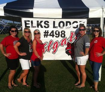 Elks Lodge supporting our ASU RED WOLVES.