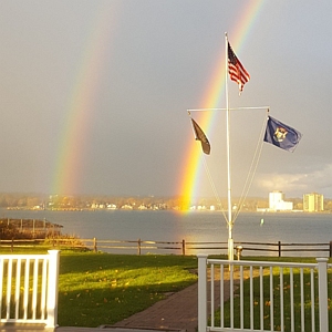 View from our back deck