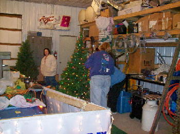 Building the Float Christmas 2007