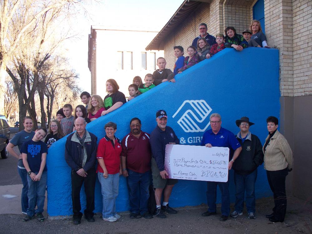 Gratitude Grant 2017/18 - $3000 donation to Boys & Girls Club of Florence.  