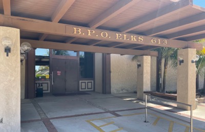 Santa Barbara ELKS Lodge #613 Front Entrance