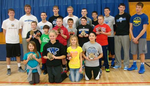 Hoop Shoot Winners - December 2013