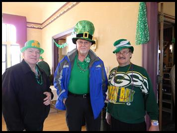 St. Patrick Day revelers