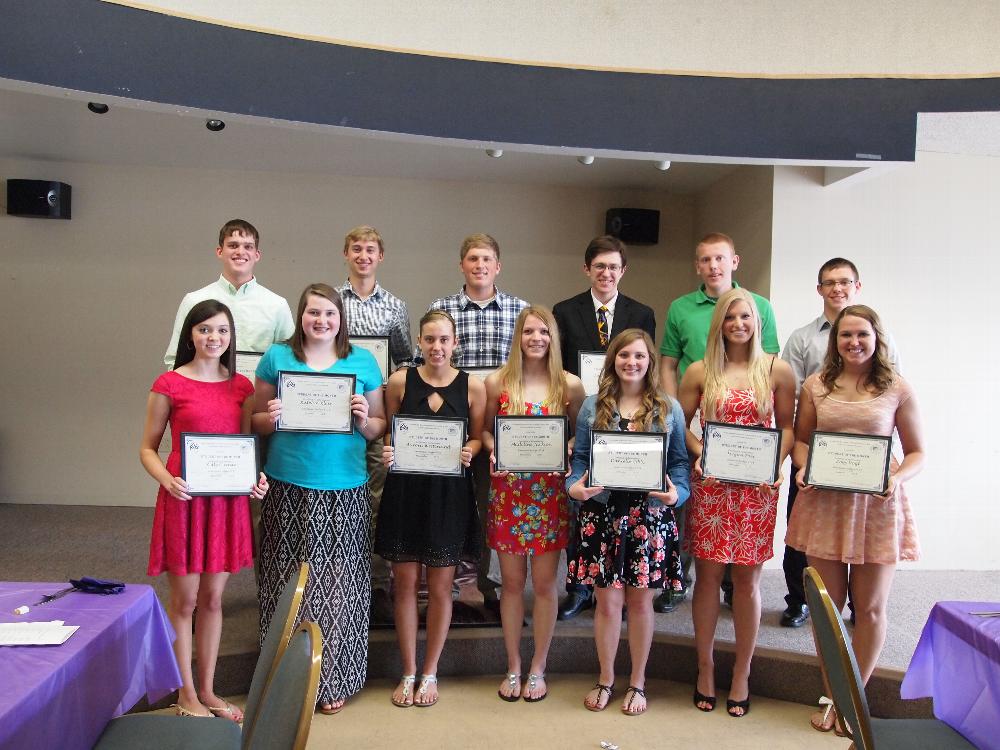 Our 2013-14 Teens of the Month.  Congratulations!  Such a great looking bunch of young people!