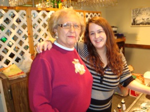 Angela and Kathy.  Kathy, it is nice to be a guest instead of a worker??