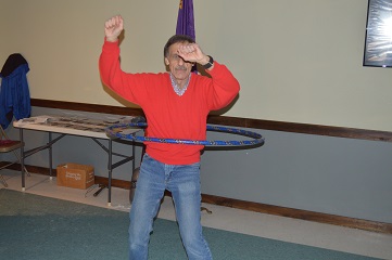 DJ Bill, hooping around!