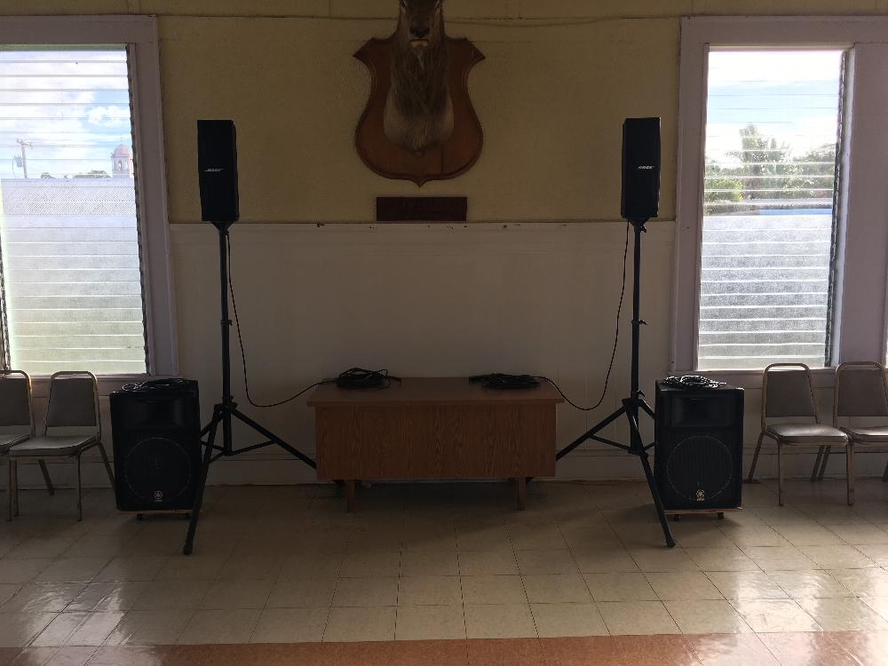 Lodge room sound system upgrades