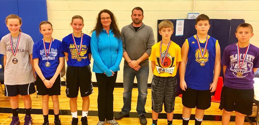 Brazil Elks Lodge Local Hoop Shoot Competition 2016-17