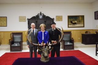 January 2016 - Welcome, New Members!  From left to right, Brad Cummings, Susan Moffit-Thomas, and Vito Scarangello
