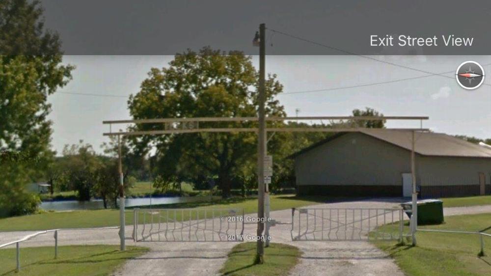 Elks Lake entrance and clubhouse (street view)
24410 Elk Road, Chanute, KS