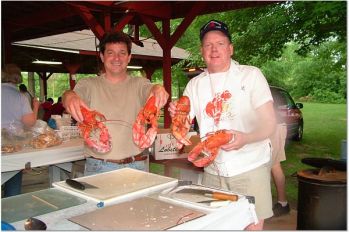 Lobsterfest Prep By Jim & Mike