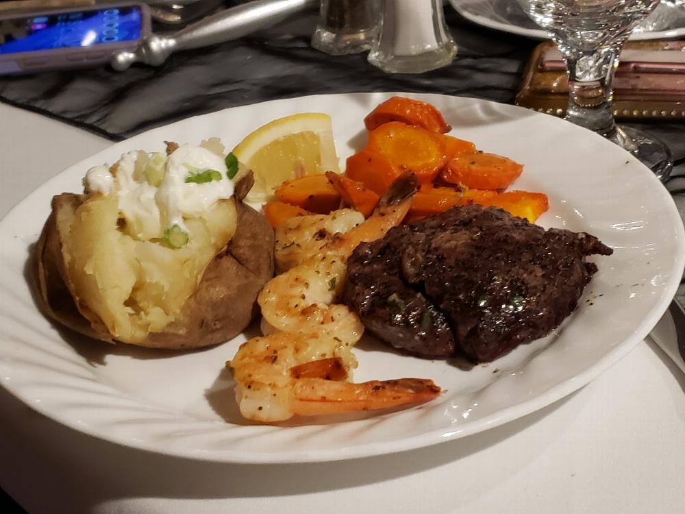 Surf AND Turf. It tasted even better than it looks!