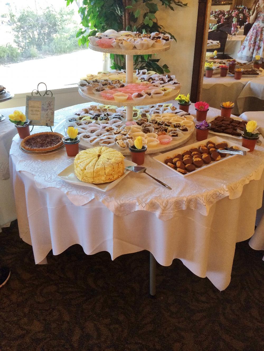 Mothers Day Dessert Table