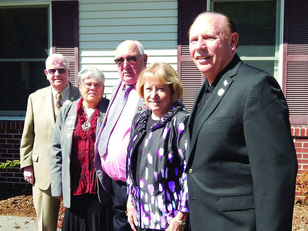 GER John Amen and Marcia Amen with ER Bill Shene and State President Sandy Shene and PGER Amos McCallum