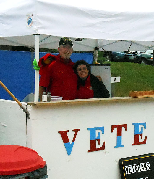 Bath's annual "Heritage Days" riverfront festival is the opportunity for our committees to conduct the bulk of their fundraising.
The Veterans traditionally offer lobster rolls for attendees.