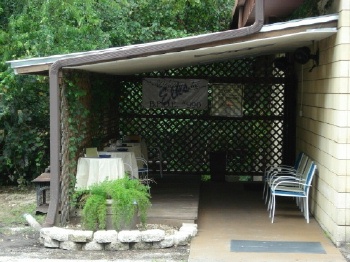 Lodge Entrance and Patio