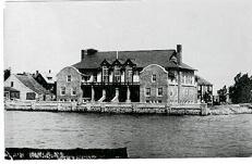 Backside of the Winthrop Lodge of Elks circa 1912