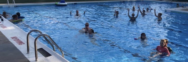 Elks & Their Guests Enjoying Our Pool