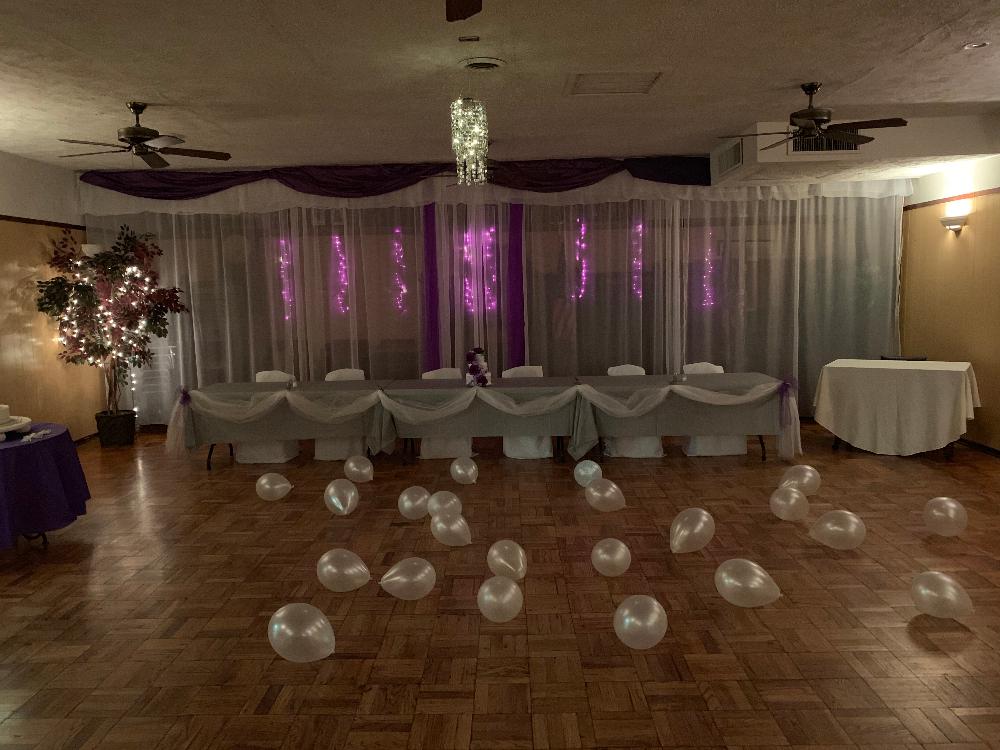 Wedding Reception: Head Table / Dance Floor