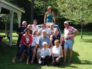 The Officers and helpers at the annual Elks mixed picnic.  Thanks for all your help and effort--job well done!