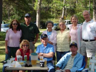 Friends and fellowship on a beautiful afternoon at the annual Elks mixed picnic