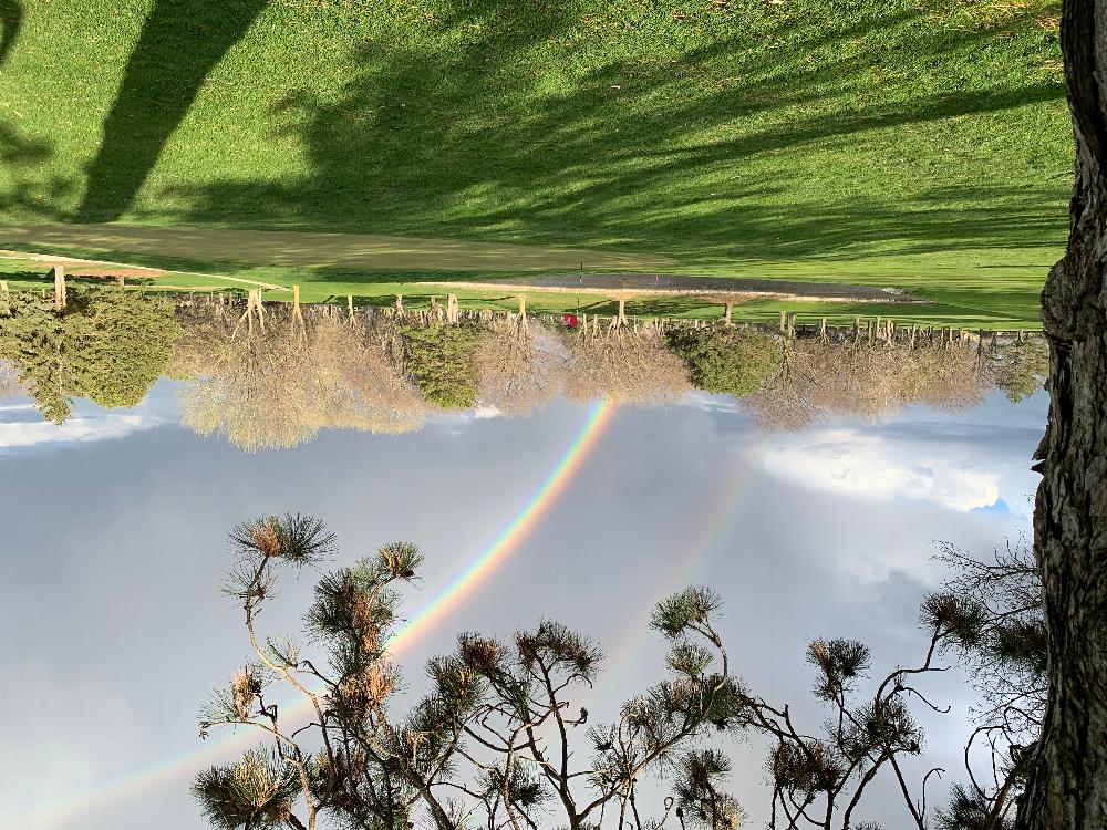 Double Rainbow at the Elks