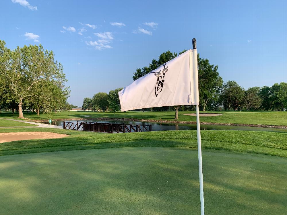 Flag on #8 Green