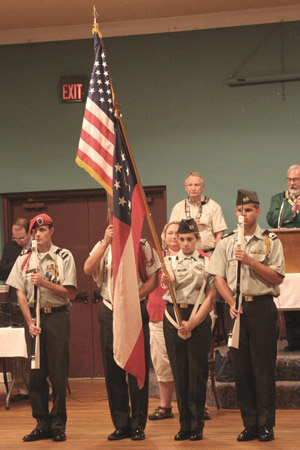 Color Guard at Flag Day Ceremony - 2007