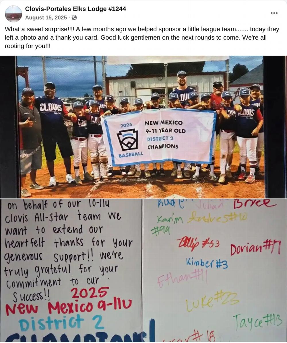 Thank you card!