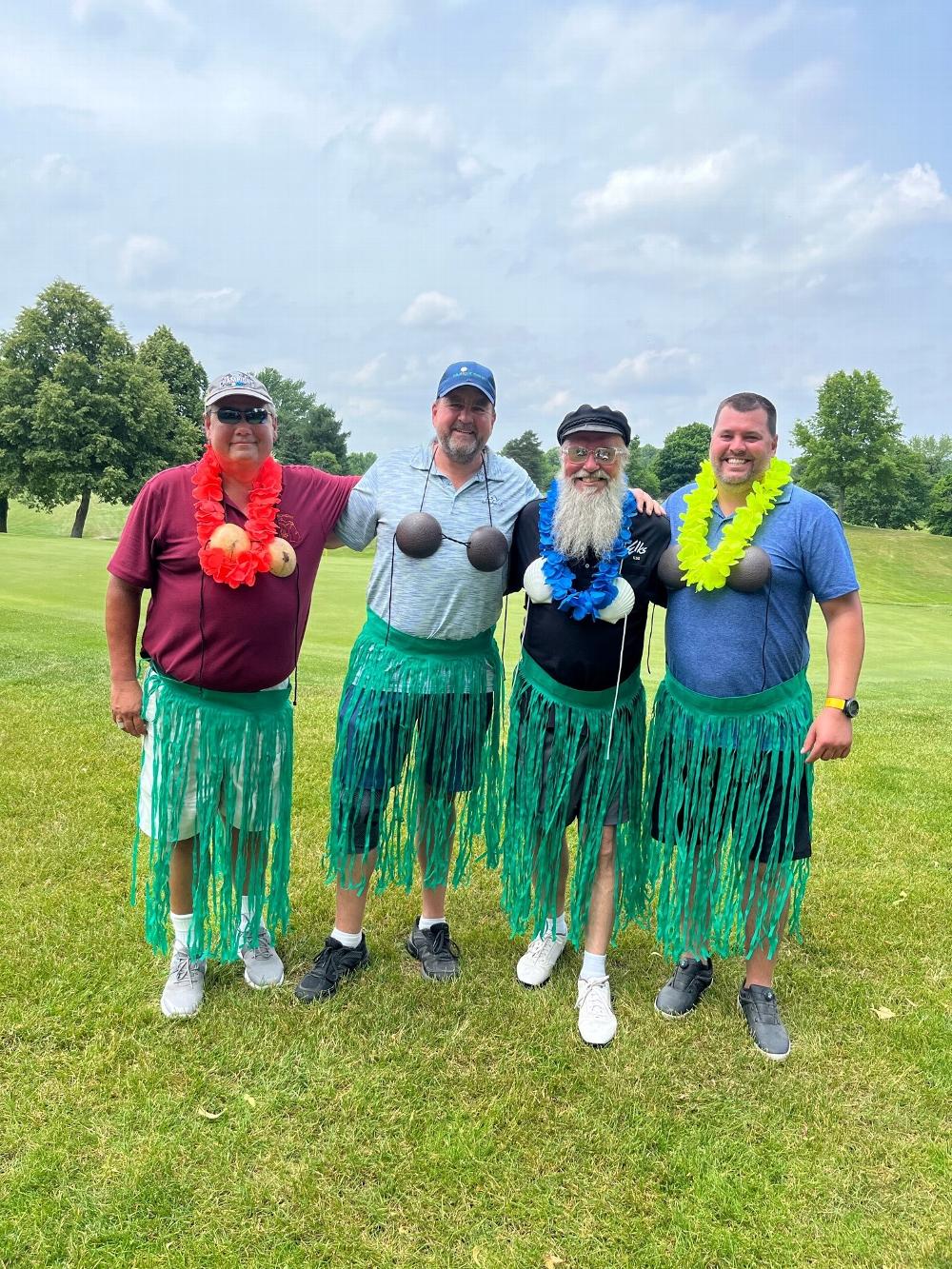 Team "Coconuts" Elks #1248 @ Gold Key Golf Outing 