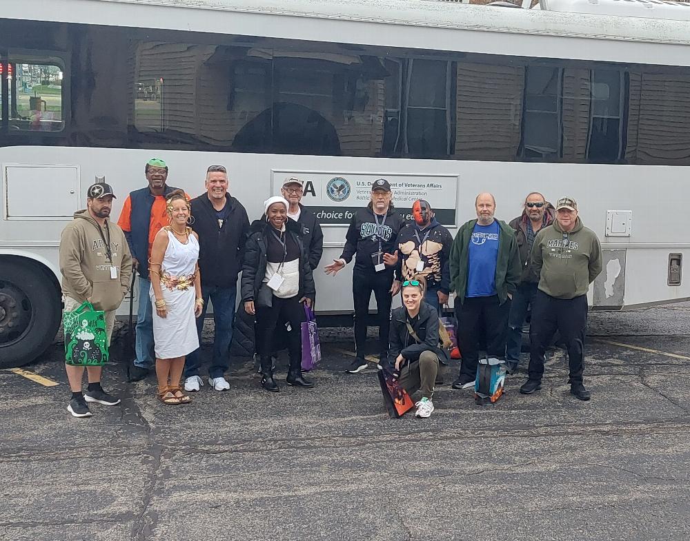 Elks #1248 hosted a fish fry and costume party for some VA members on Oct. 28, 2023