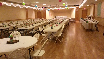 Our Great Hall for Entertaining