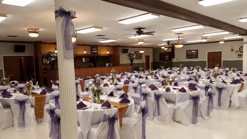 Lower Banquet Hall, also known as #1311 Ballroom. View is from the side of the stage. 