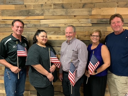 New members initiated on September 21, 2021:
Steve Star, Leticia Betancourt, Scott Voet, Karen Babiarz, Robert Thomassen