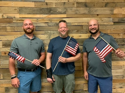 New members initiated on August 29, 2021:
Steven Velthuis, Christopher Dykstra, Michael Bean