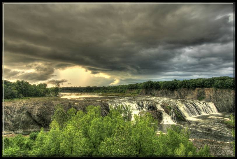 View of Cohoes Falls