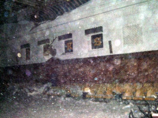 Lodge Room after ceiling collapsed July 2006