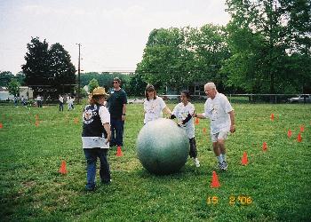 More giant ball fun!