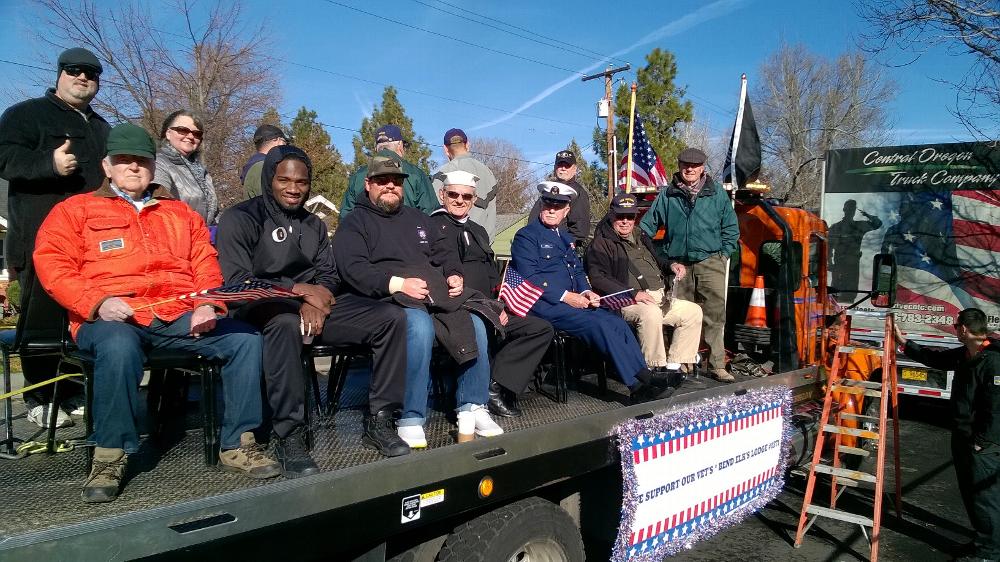 2017 Veteran's Day Parade in downtown Bend