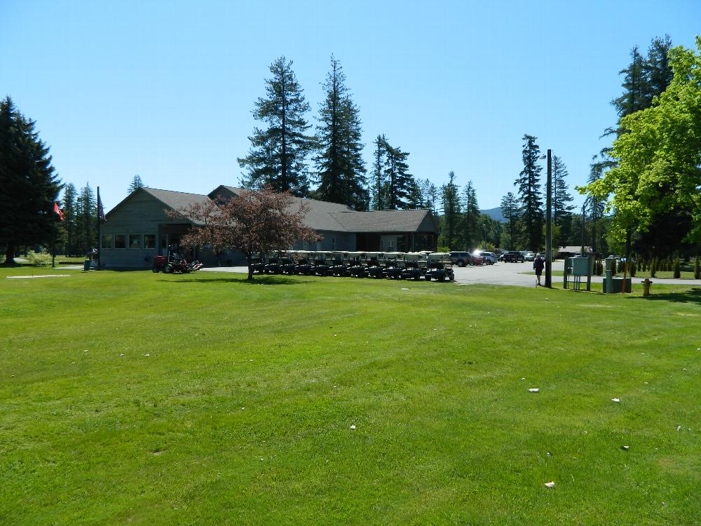 Lodge from the road.